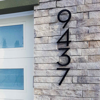 Metal and LED House Numbers and House Number Signs – House Numbers Canada